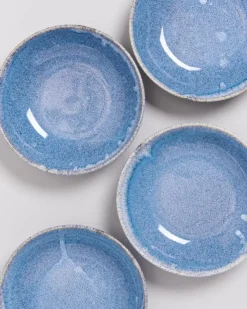 Cordoama Klassik Pastateller Blau Gesprenkelt