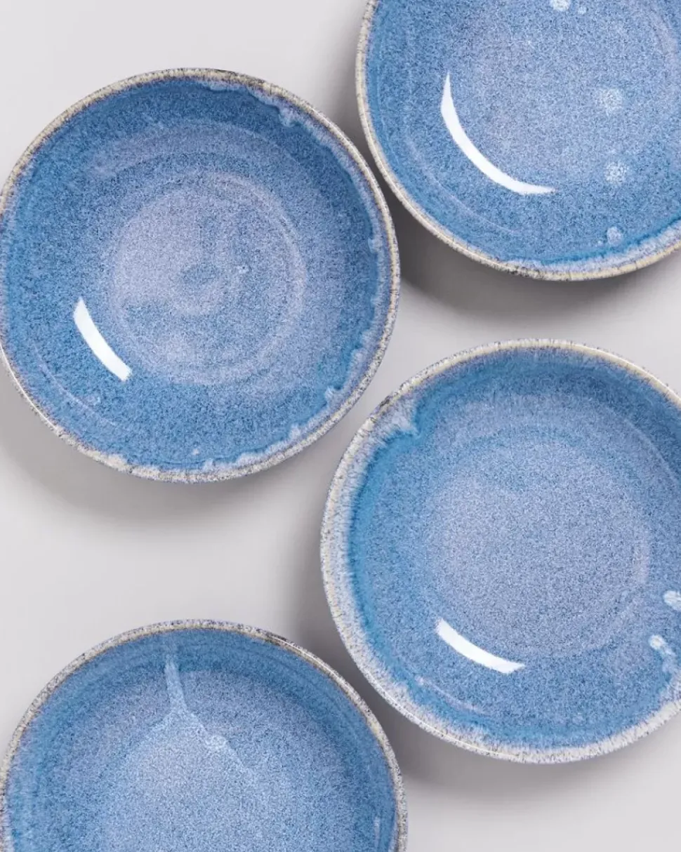 Cordoama Klassik Pastateller Blau Gesprenkelt