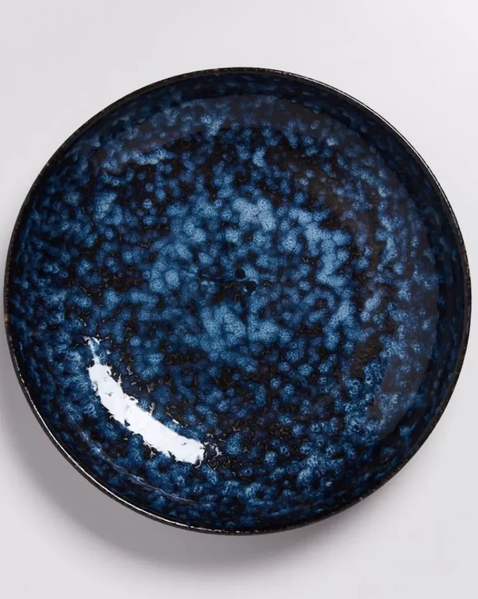 Cordoama Servierschale Gros Flach Dunkelblau