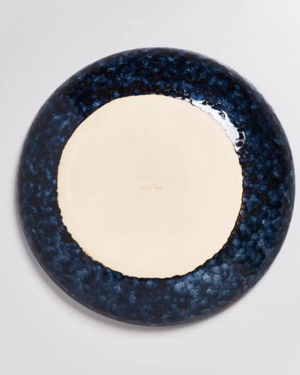 Cordoama Servierschale Gros Flach Dunkelblau