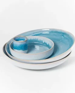 Cordoama Servierschale Gros Flach Aqua