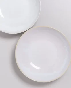 Cordoama Servierschale Klein Flach Weis