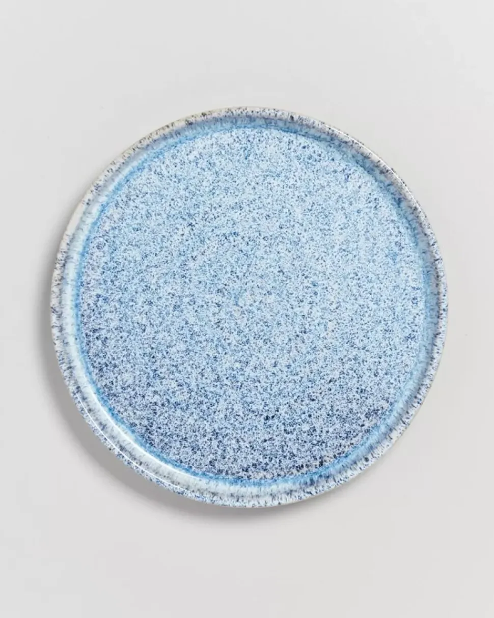 Cordoama Teller Klein Blau Gesprenkelt