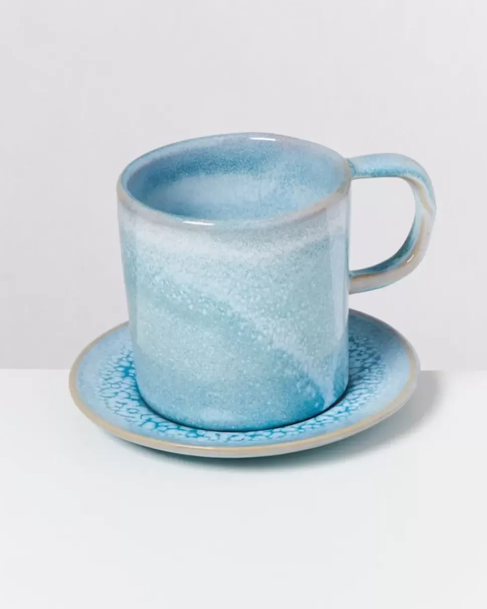 Cordoama Untertasse Aqua