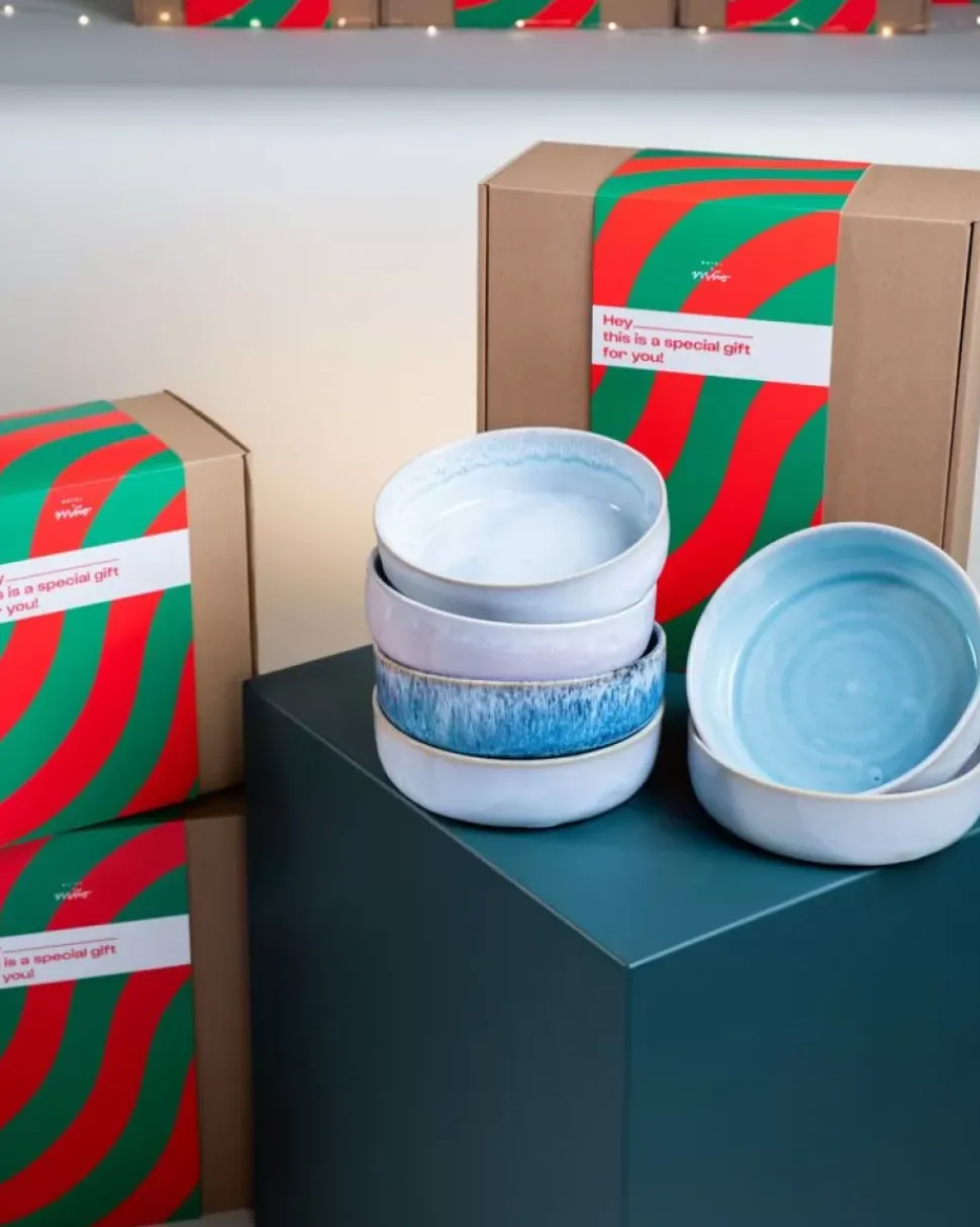 Geschenkbox - 6 X Cordoama Muslischale