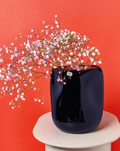 Joao Vase L Blau Coral