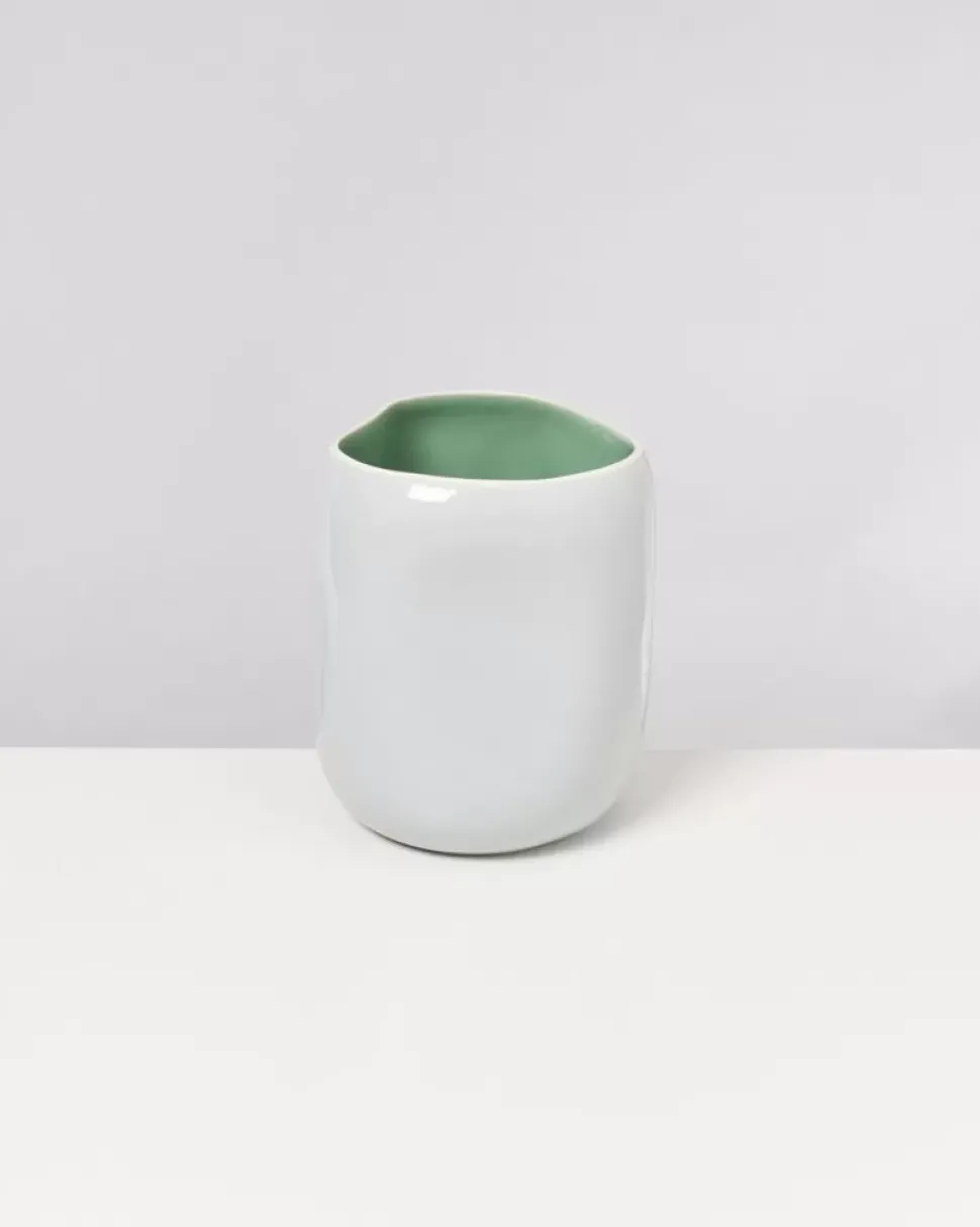 Joao Vase L Hellblau Salbei