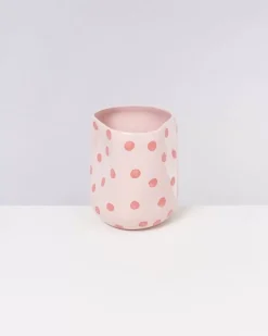 Joao Vase L Rosa Mit Punkten