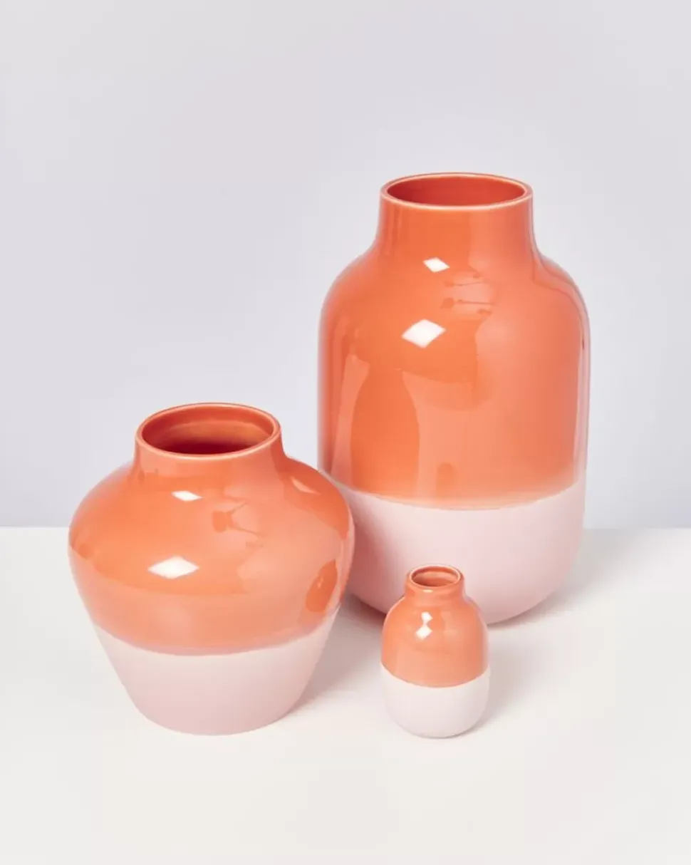 Madalin Vase Rose Coral