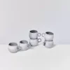 Mae 6Er Set Espressotasse Grau