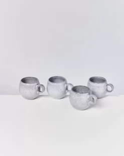 Mae 4Er Set Tasse Klein Grau