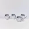 Mae 4Er Set Tasse Klein Grau