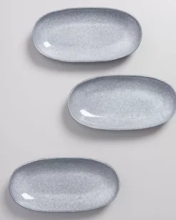 Mae Servierplatte M Grau