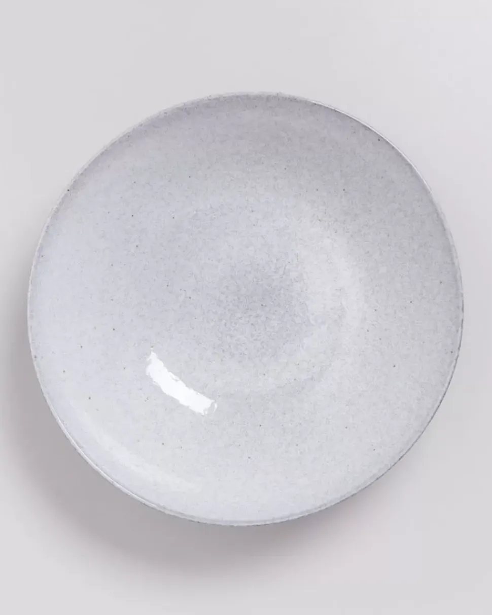 Mae Servierschale Gros Flach Grau