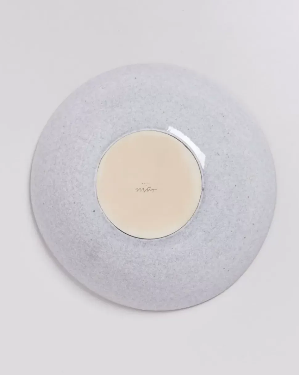 Mae Servierschale Gros Flach Grau