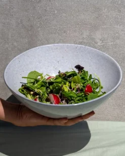 Mae Servierschale Klein Flach Grau