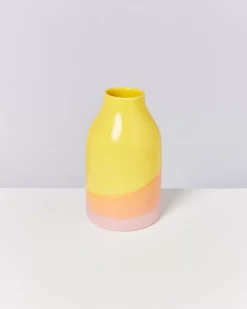 Marisa Vase Gelb Rose