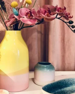 Marisa Vase Gelb Rose