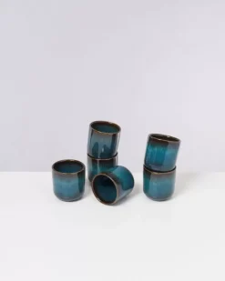 Melides Becher Klein Oceanblue