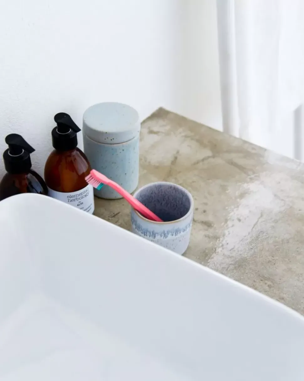 Melides Becher Klein Stoneblue