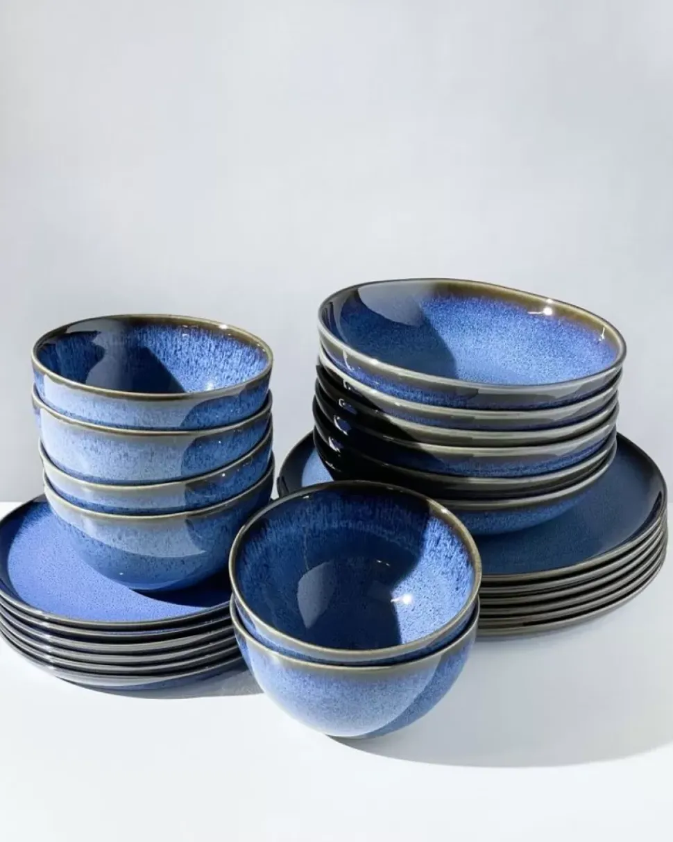 Melides Blue - 24 Teiliges Set