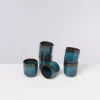 Melides 6Er Set Becher Klein Oceanblue