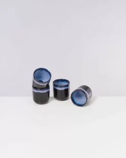 Melides 4Er Set Becher Klein Whitewater