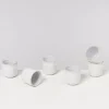 Melides 6Er Set Becher Klein White