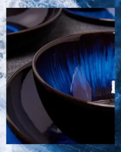 Melides Muslischale Deepseablue