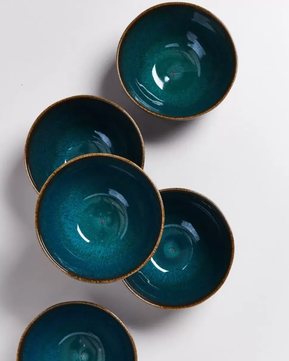 Melides Muslischale Oceanblue