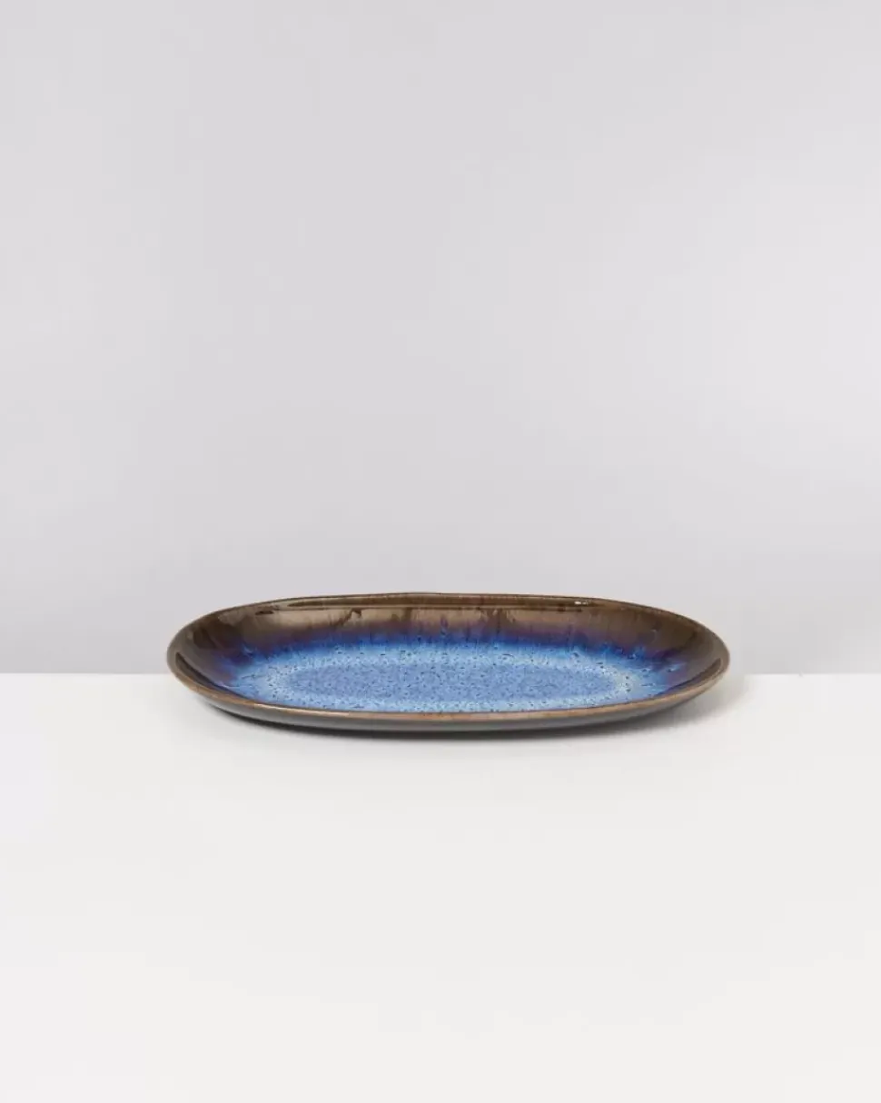 Melides Servierplatte L Black Scope