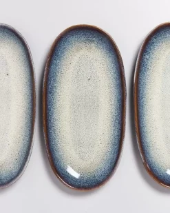 Melides Servierplatte L Forest Brown