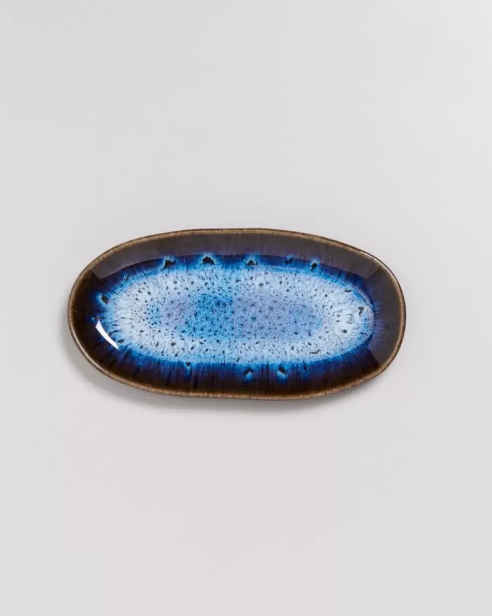 Melides Servierplatte M Black Scope