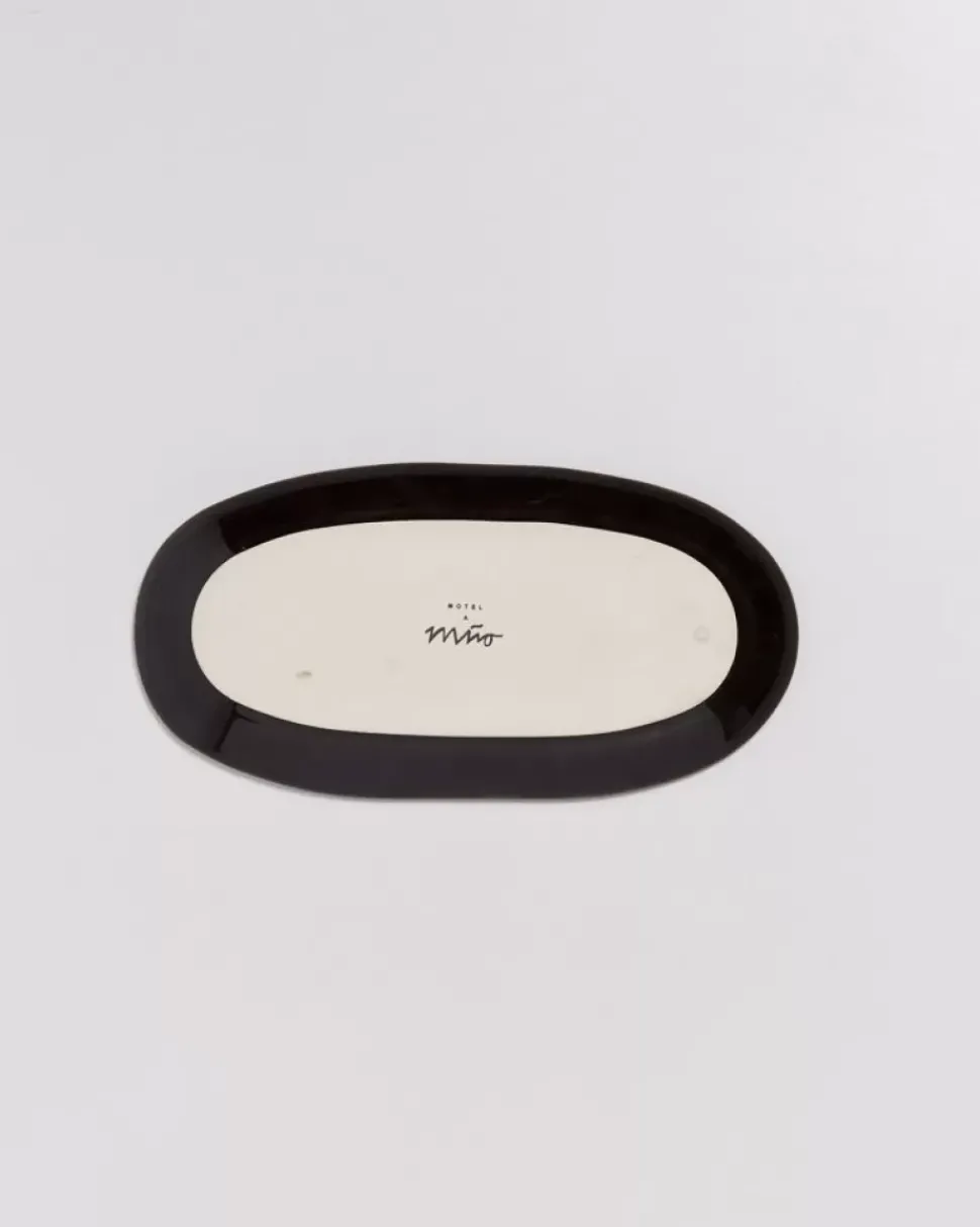 Melides Servierplatte M Black Scope