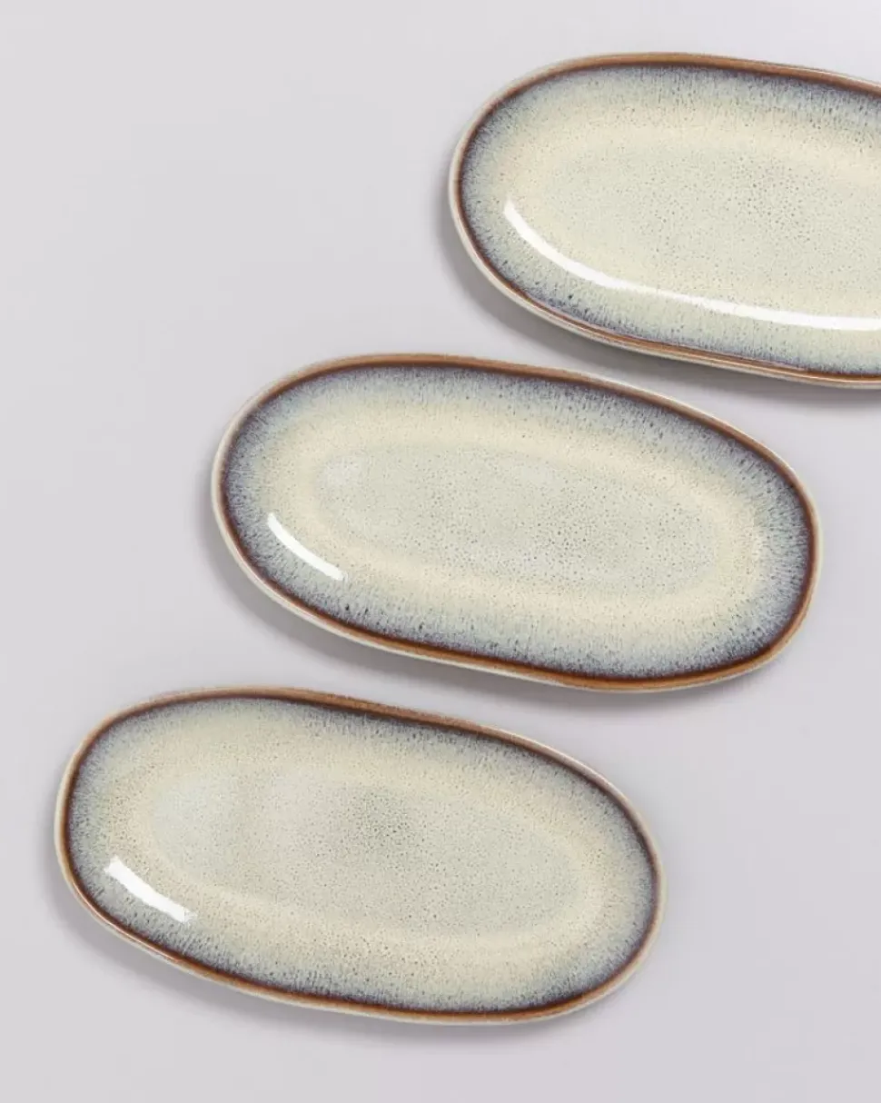 Melides Servierplatte M Forest Brown