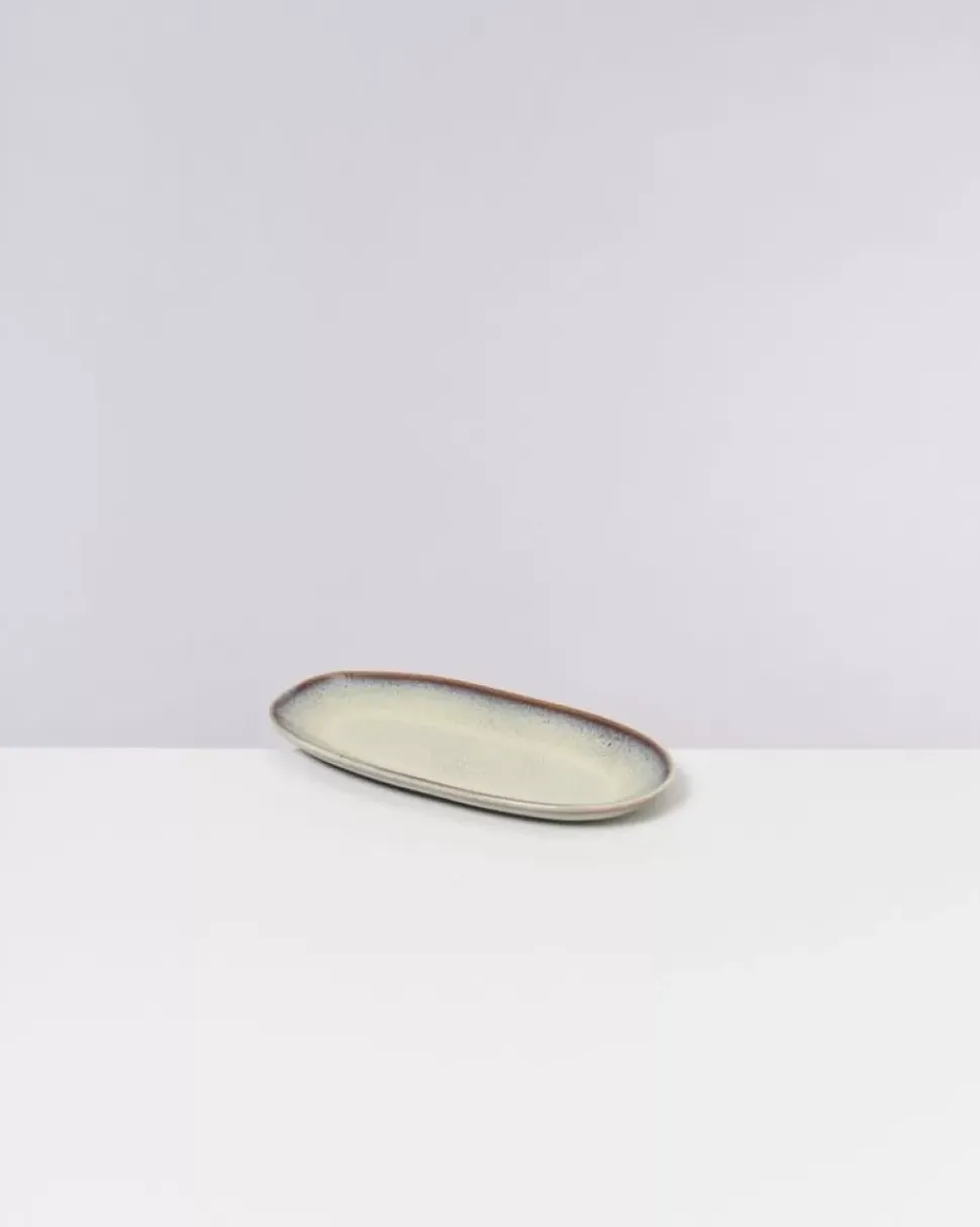 Melides Servierplatte M Forest Brown