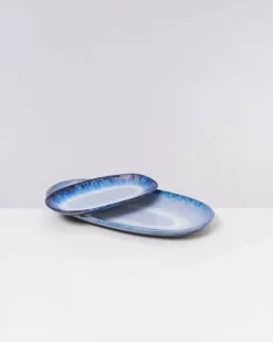 Melides Servierplatte M Whitewater