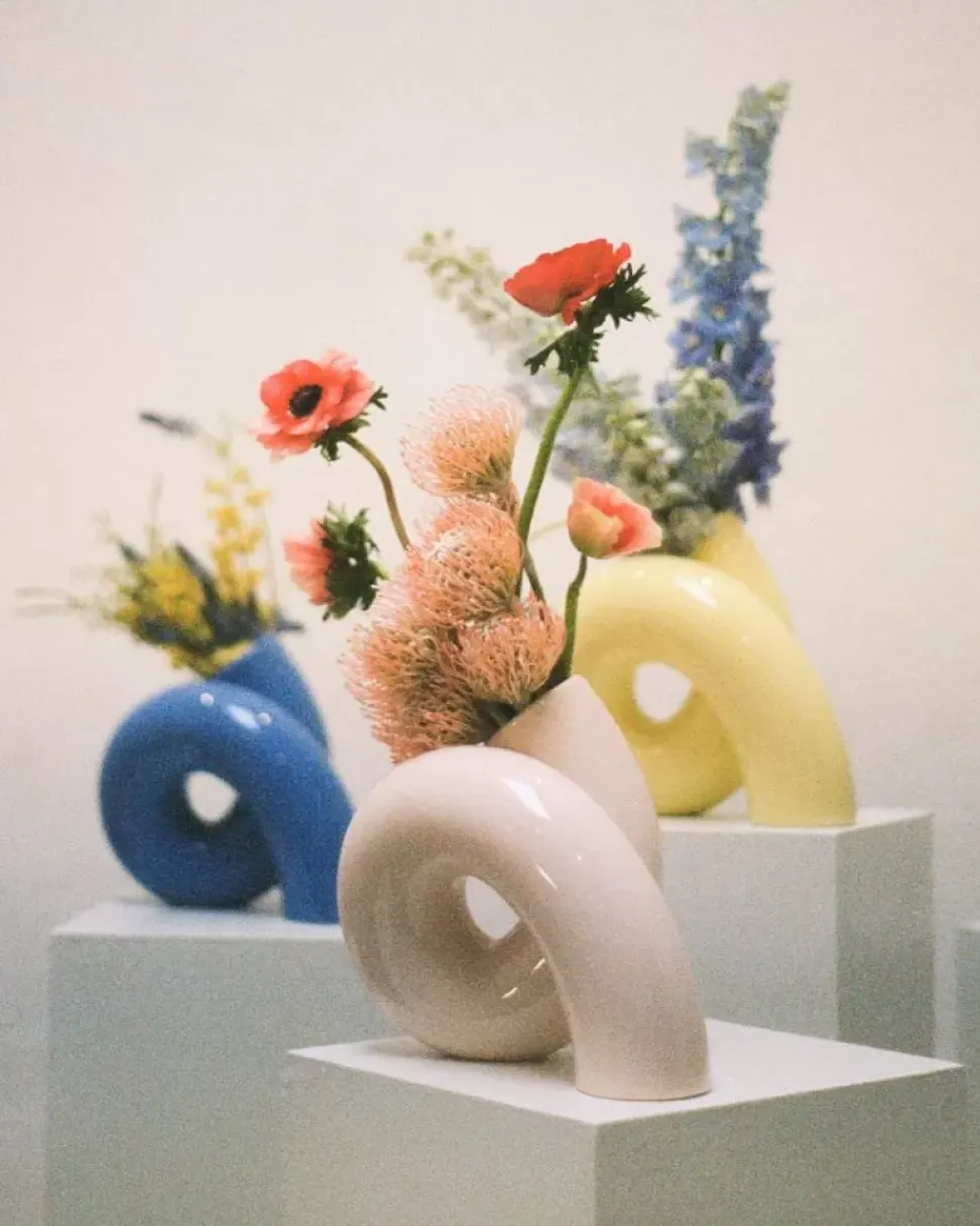 Motel A Miio X Ju Schnee Viparita Vase L Cornflower