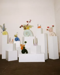 Motel A Miio X Ju Schnee Viparita Vase L Cornflower