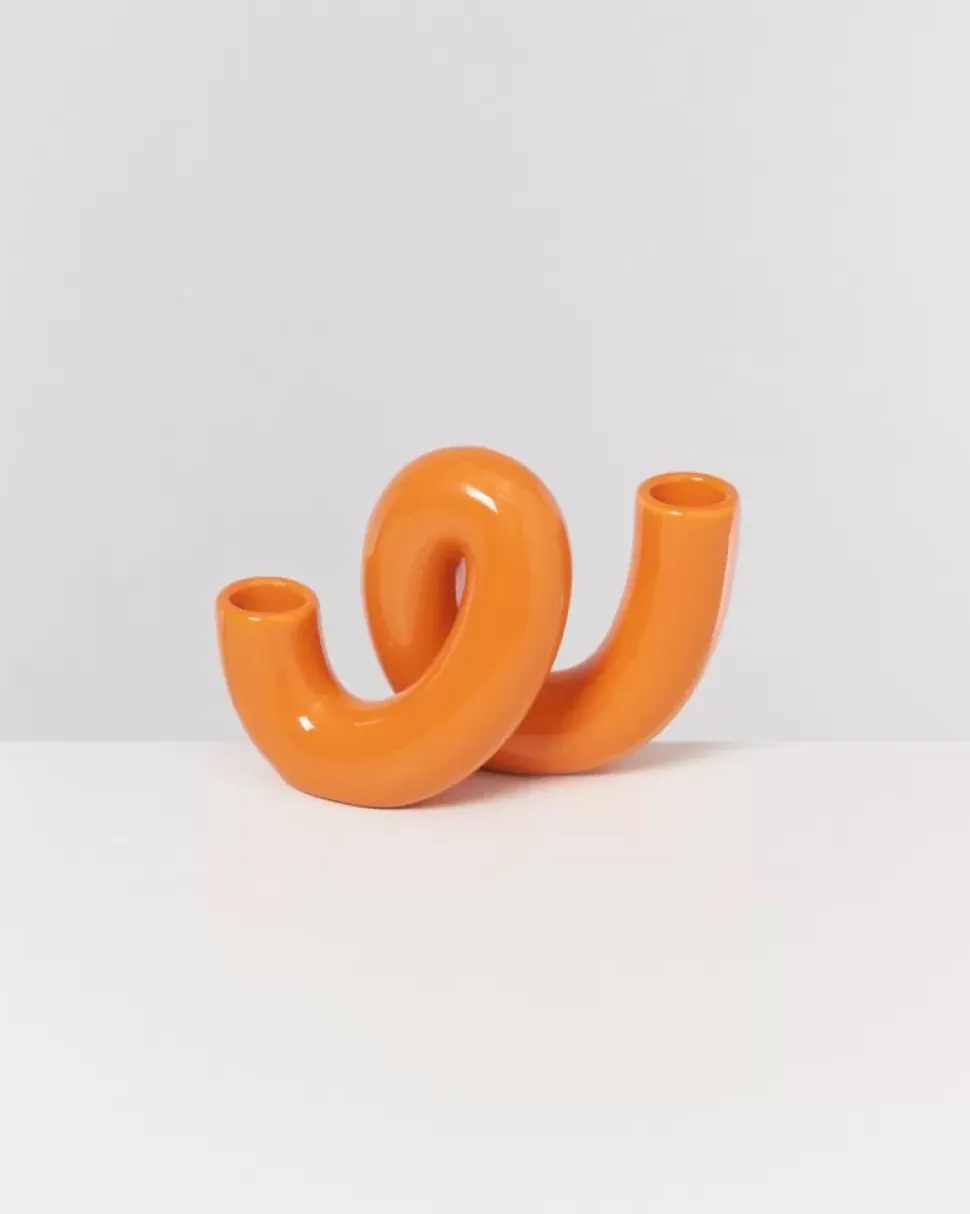 Motel A Miio X Ju Schnee Mala Kerzenstander Orange