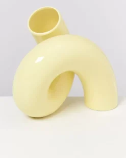 Motel A Miio X Ju Schnee Viparita Vase L Gelb