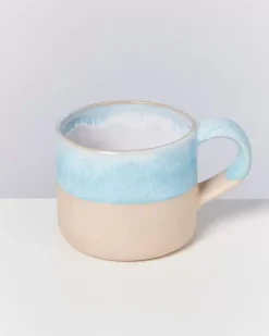 Nodoa 6Er Set Tasse Blue Dipped
