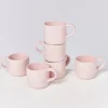 Nodoa 6Er Set Tasse Rosa Gesprenkelt