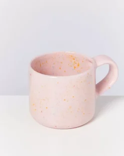 Nodoa 4Er Set Tasse Rosa Gesprenkelt
