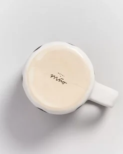 Nodoa 4Er Set Tasse Schwarze Punkte