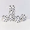 Nodoa 6Er Set Tasse Schwarze Punkte