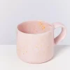 Nodoa Tasse Rosa Gesprenkelt