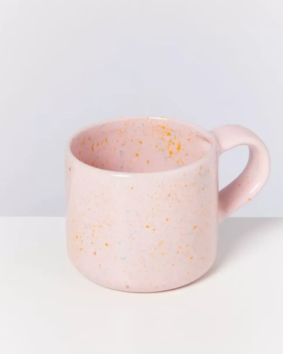 Nodoa Tasse Rosa Gesprenkelt