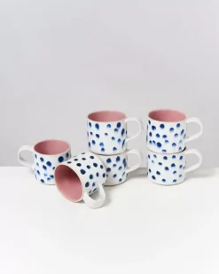 Nodoa Tasse Rosa Mit Punkten