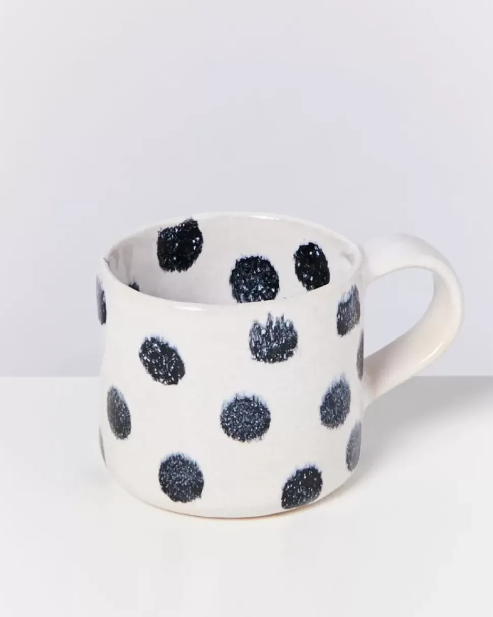 Nodoa Tasse Schwarze Punkte